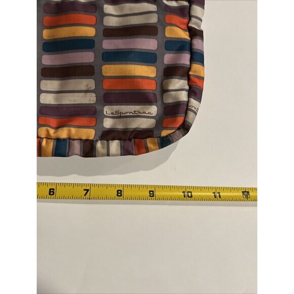 Le Sportsac Crossbody Bag Triple Zip Multicolor Lightweight Travel Purse… - Picture 9 of 10